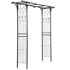 Maybe you would like to learn more about one of these? Tall Garden Arch Heavy Duty Pergola Metal Trellis Outside High Patio Iron Decor