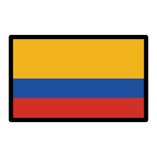 La bandera de colombia tiene tres colores principales, amarillo, rojo y azul. Bandera Colombia Emoji