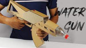 I decided to do this activity again at home because the boys loved it so much. Diy Water Gun From Cardboard How To Make Water Gun At Home Youtube