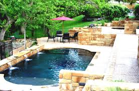 Equator is the only complete manufacturer of swimming pool building supplies on the internet which include walls, steps, liners, coping and safety covers. Small Yard Mini Pool Backyard Novocom Top