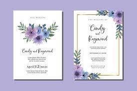 Download Flower Bouquet Retro Watercolor Wedding Invitations Svg 1133381 Card And Invites Design Bundles