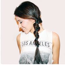 Simply divide hair into small rows from front to back, and braid down the length of your head. No Helmet Hair Here 19 Hairstyles You Can Wear Under Your Bike Helmet Brit Co