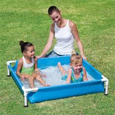 Bestway My First Frame Pool 48 X 48 X 12 29 99 Bestway Pool Outdoor Decor