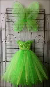 Items Similar To Tinkerbell Inspired Tutu Dress With Wings On Etsy Princess Frocks Kids Dress Up Tutu Costumes