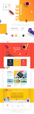 A Website Design Concept For A Designing Studio Web Layout Design Creative Website Design Web Design