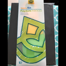 spenco kids polysorb insoles nwt