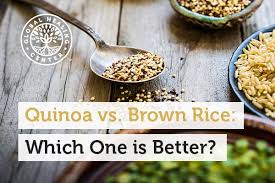 You can swap them out for each other without having too much of an impact glycemic load comparison. Quinoa Vs Brown Rice Which One Is Better