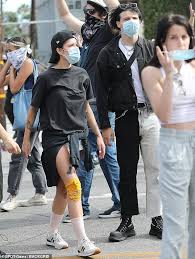 This name is in the 97th. Celebrities Join Riot Frontline Halsey Emily Ratajkowski And Paris Jackson Iyun Ade Blog