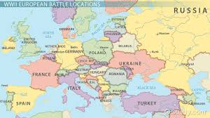 Patho concept map innate immunity burgess, lauren / unit 10. Locations Of Major Events Battles In World War Ii Europe History Class 2021 Video Study Com