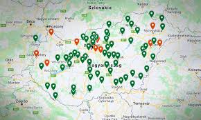 Pest környéki települések térkép : Koronavirus Terkep Itt Vannak A Veszelyes Helyek