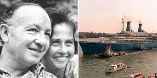 Rullstolsburne Leon kastad över relingen