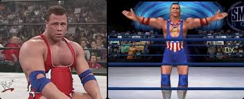 I get the feeling Eric Angle was hanging around the THQ/Aki office when it  was time to render Kurt's model for No Mercy N64. : r/Wrasslin