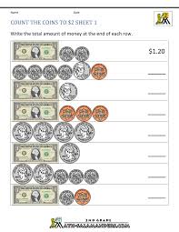 This section contains wizards for making money worksheets for first grade level. 2nd Grade Money Worksheets Up To 2