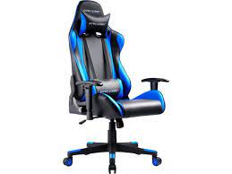 gtracing ergonomic office chair racing seat newegg com