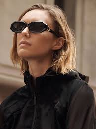 Gabine Recycled Acetate Oval Sunglasses