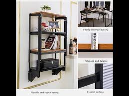 Wall Mounted Convertible Shelf And Table Lakeea In 2020 Shelves Wall Mounted Dining Table Space Saving Furniture