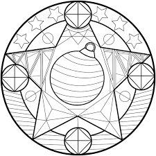 This beautiful coloring page of the nativity was created by emily of hope ink. Christmas Is Coming Get In The Ambiance With This Christmas Mandala From The Gallery Mandal Mandala Coloring Pages Geometric Coloring Pages Coloring Pages