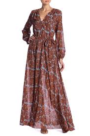Aakaa Floral Print Maxi Dress Nordstrom Rack Maxi Dress Floral Print Maxi Dress Dresses