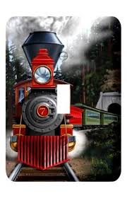 Metal Railroad Light Switch Cover Railroad And Train Theme Kids Room Decoration Ebay Train Decor Light Switch Covers Railroad Lights