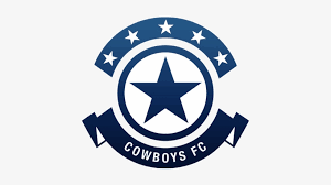 All of these elements are inside a thick circle with a darker outer border. Dallas Cowboys Fc American Football Soccer Logos Png Image Transparent Png Free Download On Seekpng