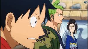 Seems interesting that zoro´s yukata have suns like the sun pirates and curves like the devil fruits. Evilishei Zoro Giving Luffy His Wano Alias Is Just Too Cute