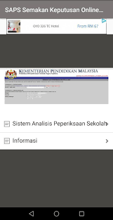Sistem pendidikan formal terdiri dari beberapa jenjang pendidian, yaitu sekolah dasar, sekolah menengah dan pendidikan tinggi. Saps Semakan Keputusan Online For Android Apk Download