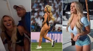 The streaker who disrupted the champions league showdown in madrid says she has no regrets. Behind The Scenes Video Released Of Champions League Streaker Kinsey Wolanski S Entire Day Of Video Total Pro Sports