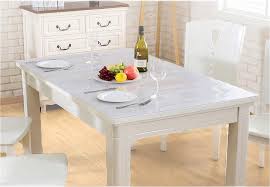 A beautiful home deserves a beautiful dining table where family and friends can get together. Buy Yoyorun Clear Desk Cover Protector 40 X 60 Inch 1 5mm Thick For Dining Table Or Office Desk Transparent Soft Tablecloth Online In Indonesia B08gk8jtky