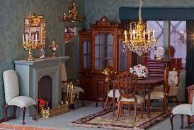 1 Scale Estate Sale Finished Dollhouse Dining Room Dollhouse Dining Room Miniature Rooms Dolls House Interiors