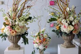Jj's house offers tons of affordable wedding flowers and wedding bouquets in a variety of materials, such as silk wedding flowers and satin ones. Love These Altar Arrangements Altar Flowers Wedding Outdoor Wedding Altars Altar Flowers