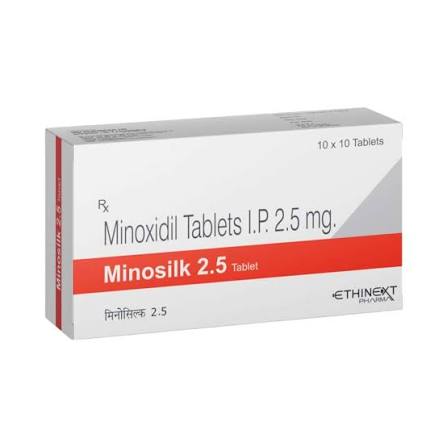 Minosilk 2.5 MG Tablet (10): Uses, Side Effects, Price & Dosage | PharmEasy