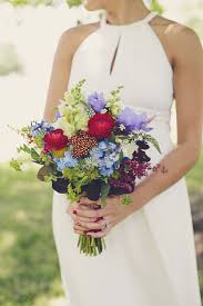 Artificial wedding bouquets in red. 45 Red White And Blue Bouquets Ideas Wedding Wedding Flowers Wedding Bouquets