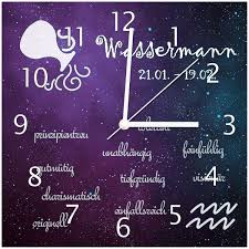 Was hat der februar mit dem. Uhr Sternzeichen Wassermann Wallario De