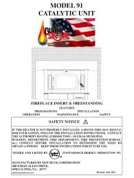 Depending on the installation, used as a fireplace insert or freestanding stove, will determine which chimney system to use. New Buck Corporation 91 B02f10b82b3d331079a9c Pdf Download Manualslib