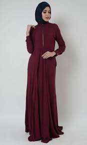 Baju muslim modis syar'i new model yang elegan ini untuk perempuan muslimah modern ini sangat laris dipasaran. 30 Model Gamis Syar I Desain Modern Remaja Terbaru