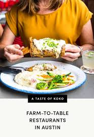 Win a $500 gift card home / all listings / all listings by county / austin / restaurants. 8 Best Farm To Table Austin In Restaurants A Taste Of Koko