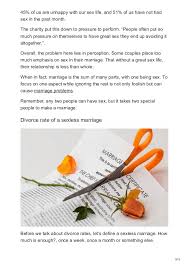 However, coping with sexless marriage can never be that much of a burden if you learn how to deal with life the best possible way and. How To Cope With A Sexless Marriage
