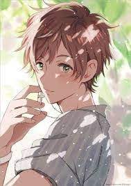 Do anime characters have huge eyes and funny hair colors because most japanese people have black hair. How We Met Cute Anime Boy Anime Guys Hetalia