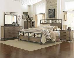 Sturdy metal construction that features metal side rails and additional metal center legs to offer support and durability. Metal And Wood Bedroom Sets Ideas On Foter