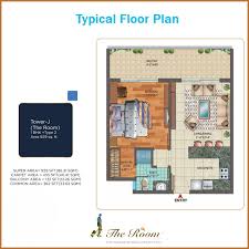 The Room 1bhk 929 Sq Ft Room Central Park Luxury Suite