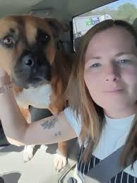 LOST** Female pit bull mix, her name is Lexie and she's about 45lbs,  small/medium. She will probably be limping as she has one torn ACL and a  scar