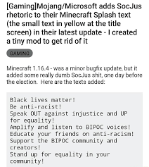 Is there a way to do so without so, what you could do to get rid of them without negative consequences is making them fall into a 16+ blocks deep pit with lava at the bottom. Adds Socjus Rhetoric To Their Minecraft Splash Text The Small Text In Yellow At The Title Screen In Their Latest Update I Created A Tiny Mod To Get Rid Of It