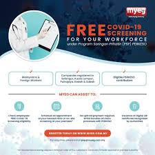 5 фраз в 3 тематиках. Myeg Offers Free Covid 19 Screening For Employees No Upfront Payment Required