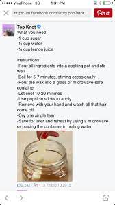 Diy Sugar Lemon Wax Sugar Waxing Diy Wax Sugar Wax Recipe