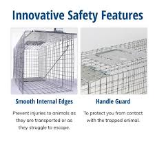 So read has developed a trap that exploits their tendency to try to get their numbers under control. Havahart Large 1 Door Professional Live Animal Cage Trap For Raccoon Opossum Groundhog And Feral Cat 1079 The Home Depot