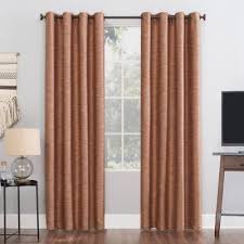 Get free shipping on qualified neutral grey blackout curtains or buy online pick up in store today in the window treatments department. Sun Zero Rhett Grommet Window Curtain Panel Single Bed Bath Beyond