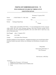 Surat undangan adalah sebuah surat yang dikeluarkan baik oleh pribadi maupun lembaga atau perusahaan yang ditujukan kepada pihak yang bersangkutan dengan isi untuk mengundang mereka contoh surat undangan rapat osis. Contoh Surat Undangan Rapat Osis Pigura