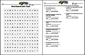 To make a word search, enter your list of words in the large area provided. Create A Word Search With Clues Worksheet