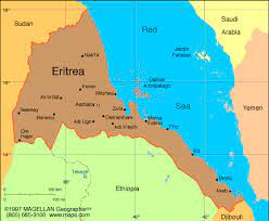 Detailed political map of eritrea ezilon maps. Eritrea Atlas Maps And Online Resources Map Eritrea Africa Map