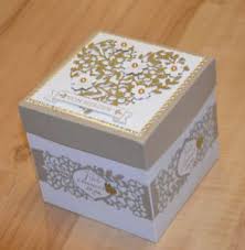 Explosionsbox Zur Hochzeit Goldener Hochzeit Mit Stampin Up Geldgeschenk Geschenke Karte Hochzeit Geldgeschenk Goldene Hochzeit
